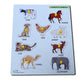 Pet Animals Wooden Puzzle