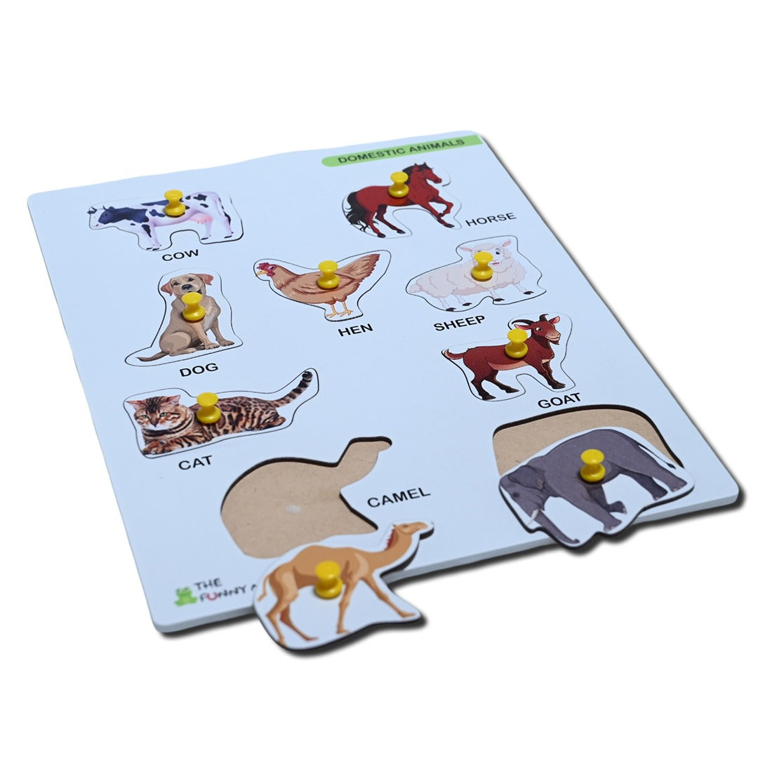 Pet Animals Wooden Puzzle